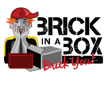Brick in a Box logo design
