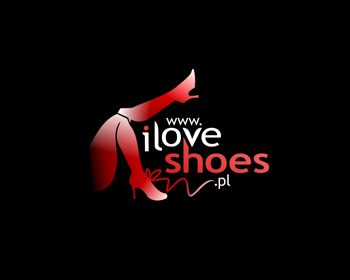 I Love Shoes logo design
