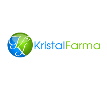 Kristal Pharma logo design