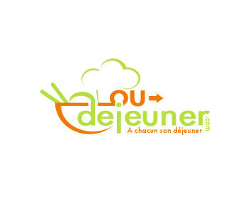 Ou Dejeuner logo design