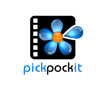 Pick Pockit logo design