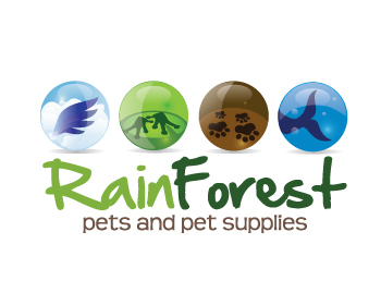 RainForest logo design