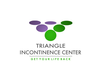 Triangle Incontinence logo design