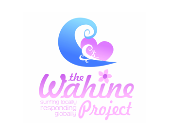 WahineProject logo design